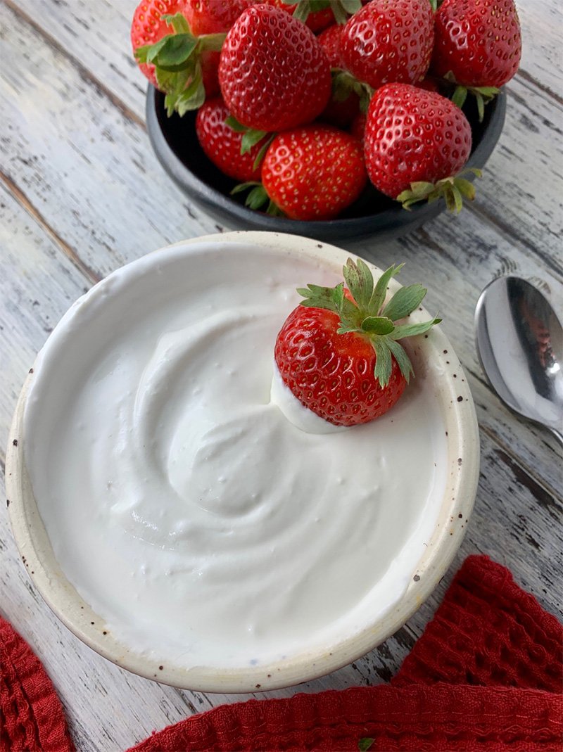 Greek Yogurt Whipped Cream - Hendrick Health Club